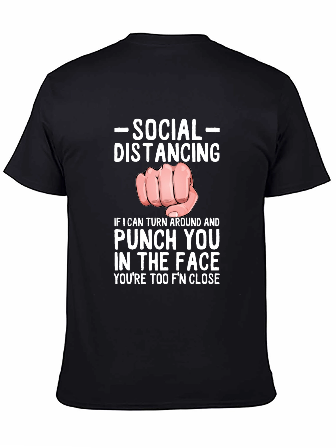 Social Distancing Punch T-Shirt