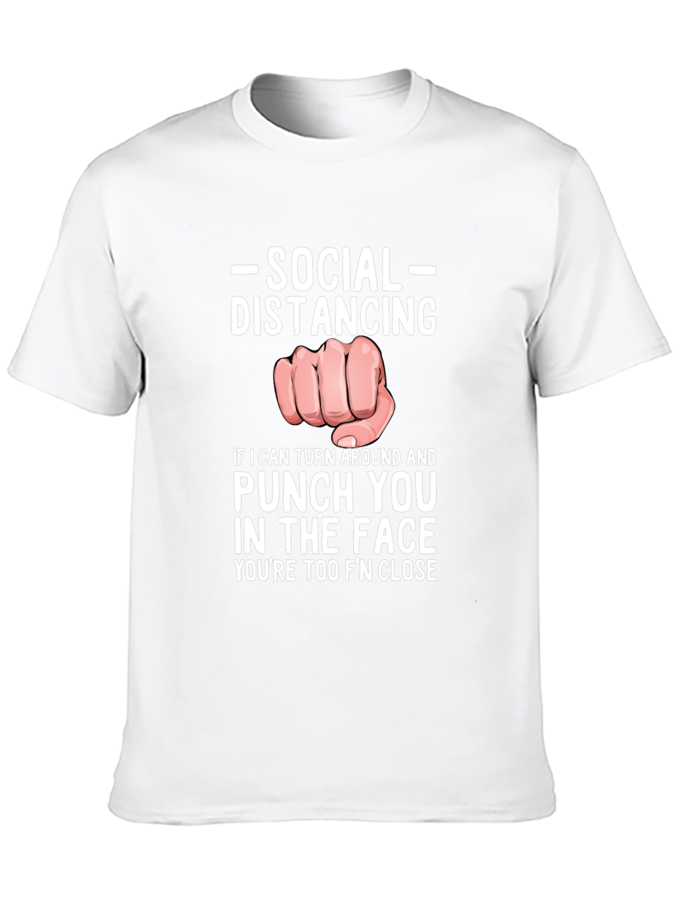 Social Distancing Punch T-Shirt