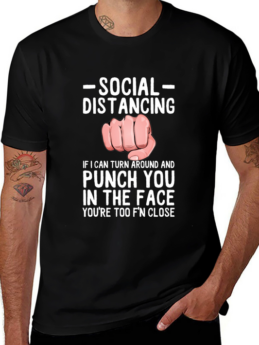 Social Distancing Punch T-Shirt