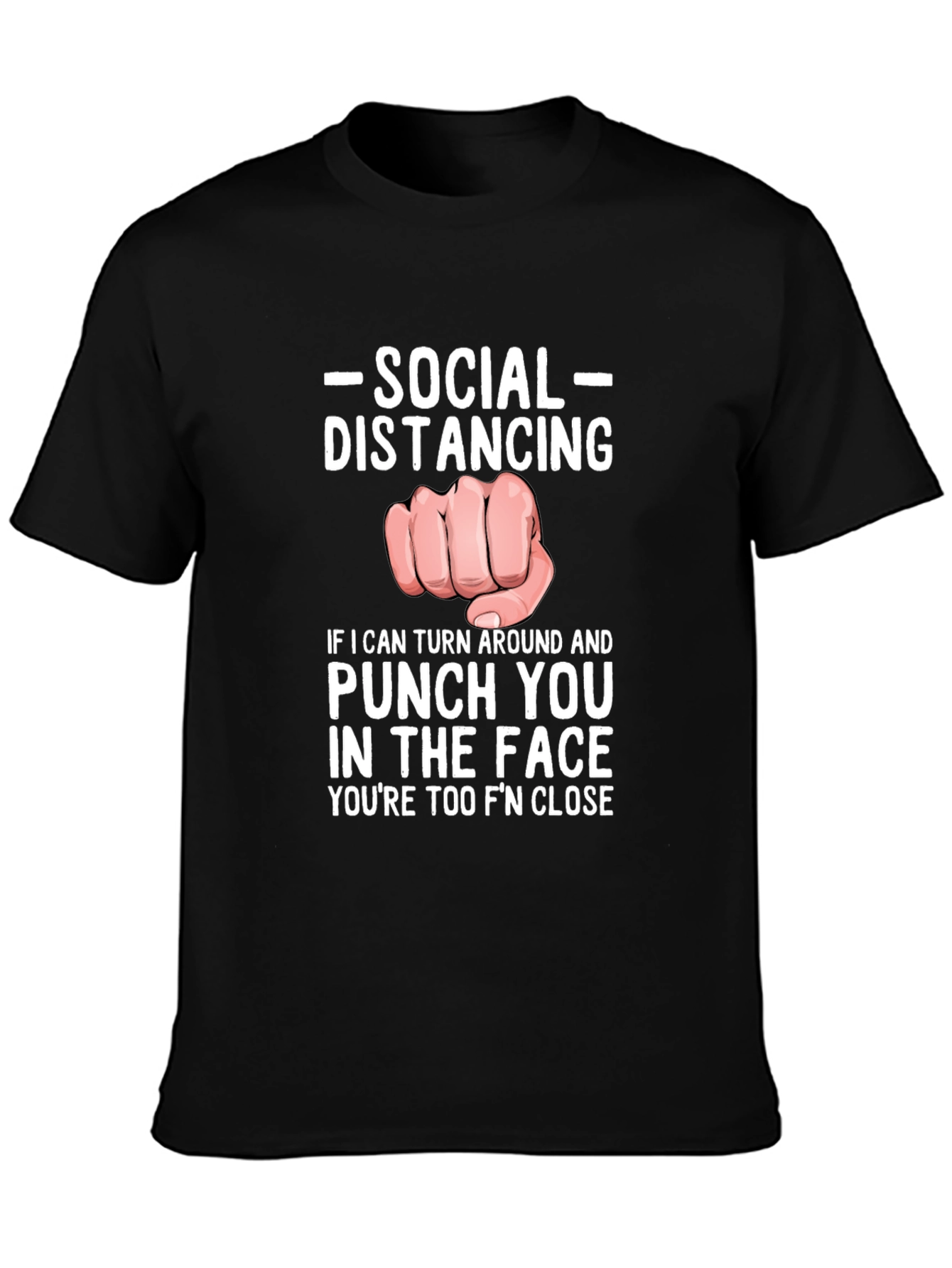 Social Distancing Punch T-Shirt