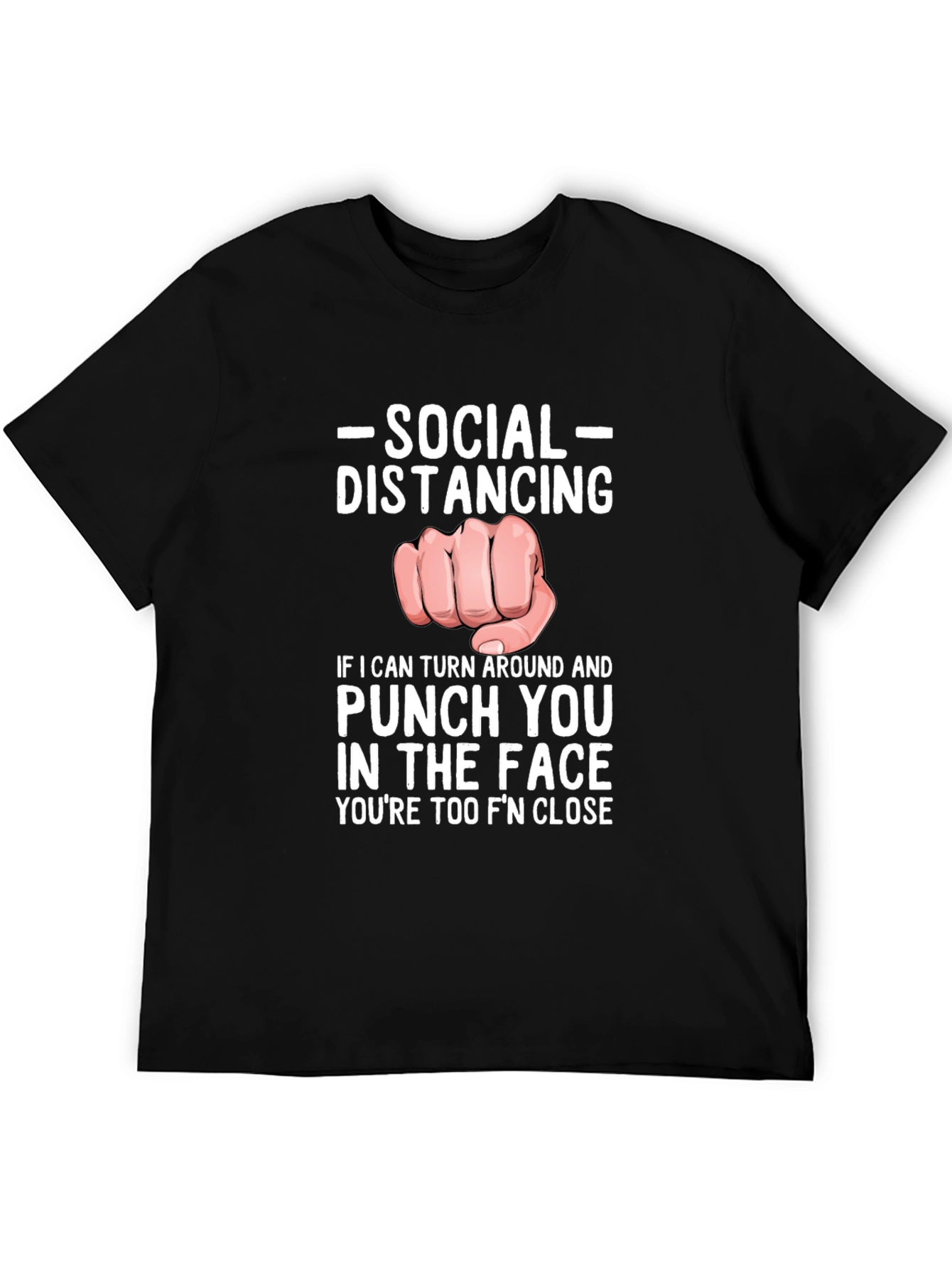 Social Distancing Punch T-Shirt