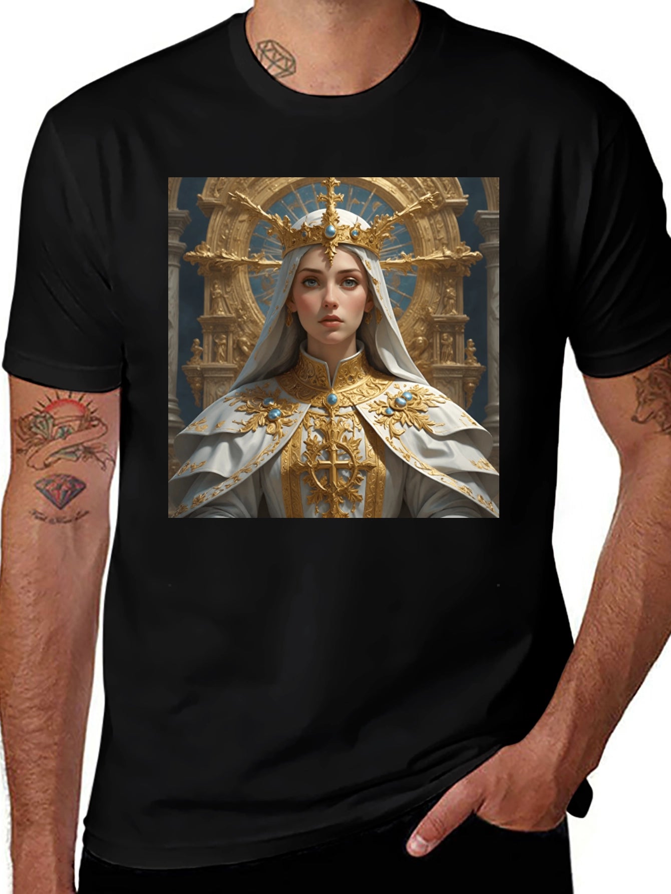 Queen Graphic Black T-Shirt