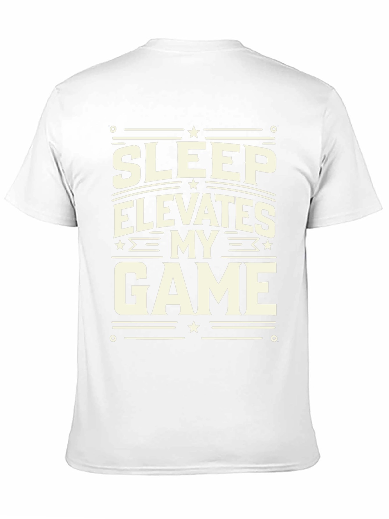 Sleep Elevates My Game Graphic T-Shirt