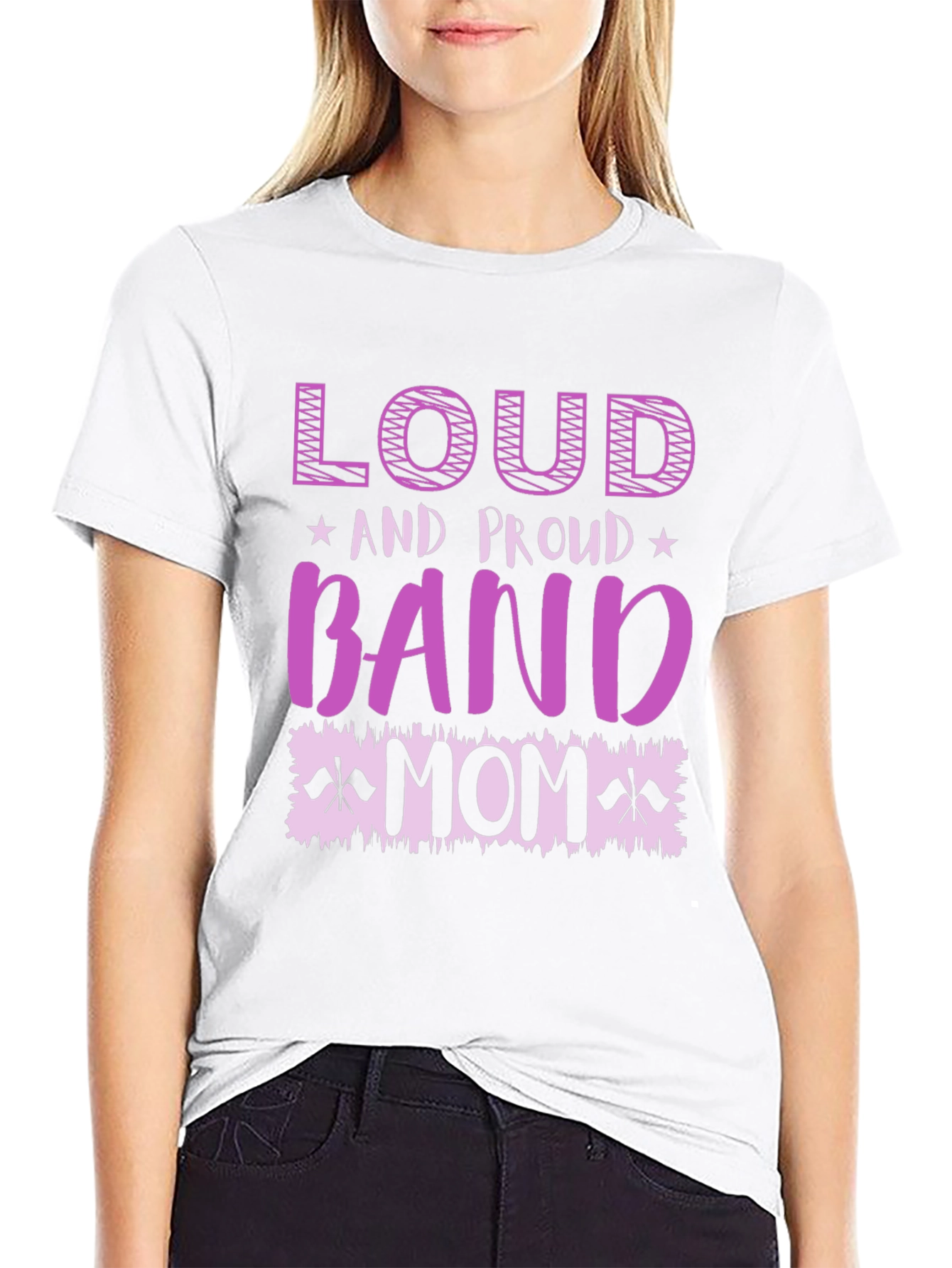 Loud & Proud Band Mom T-Shirt