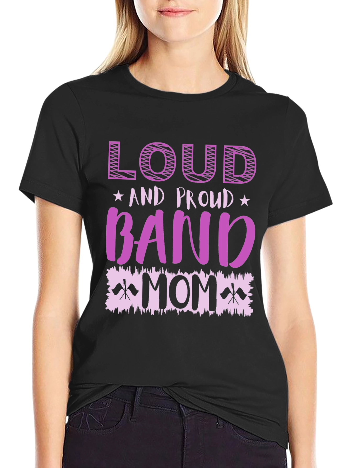 Loud & Proud Band Mom T-Shirt