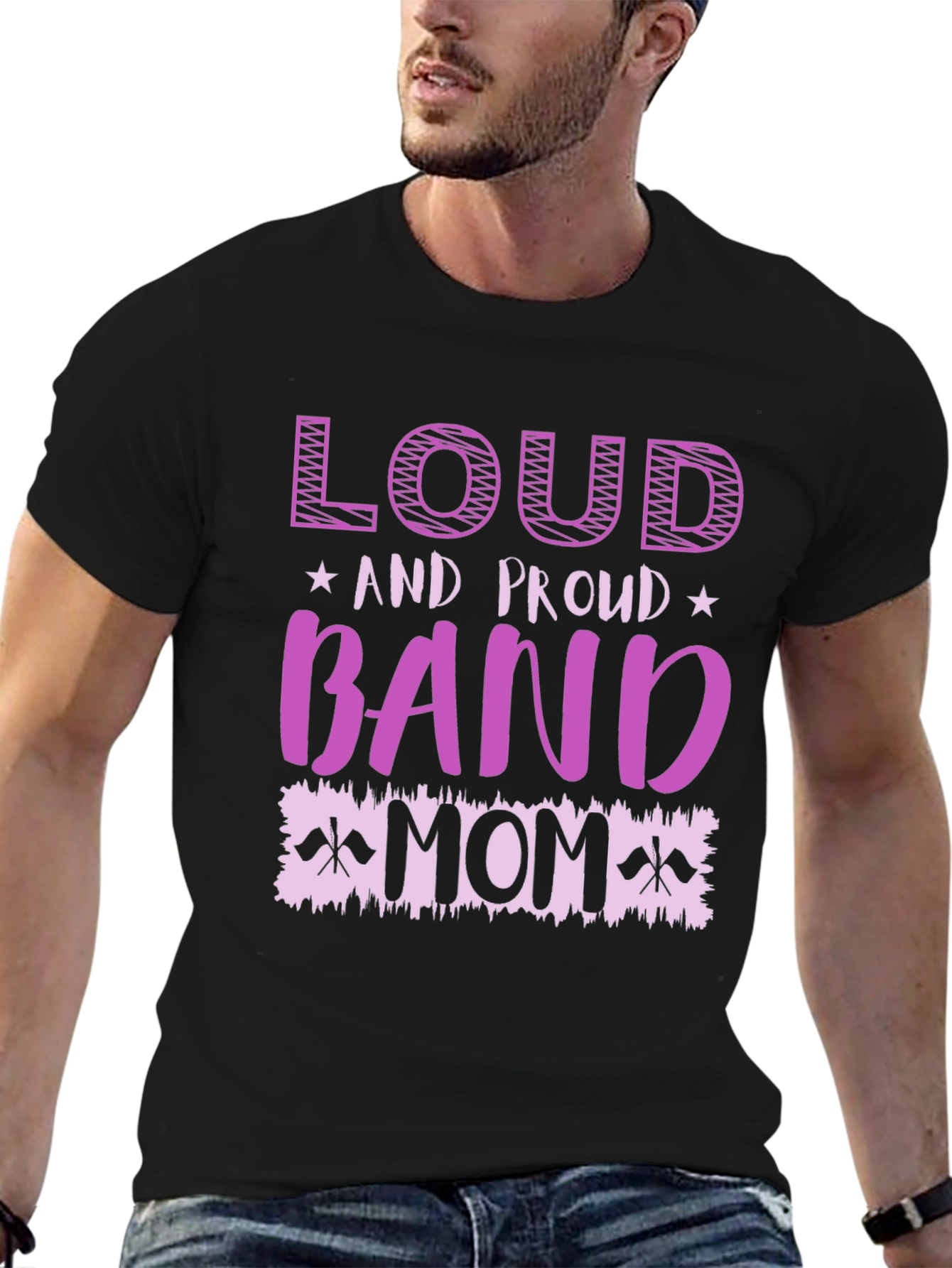 Loud & Proud Band Mom T-Shirt