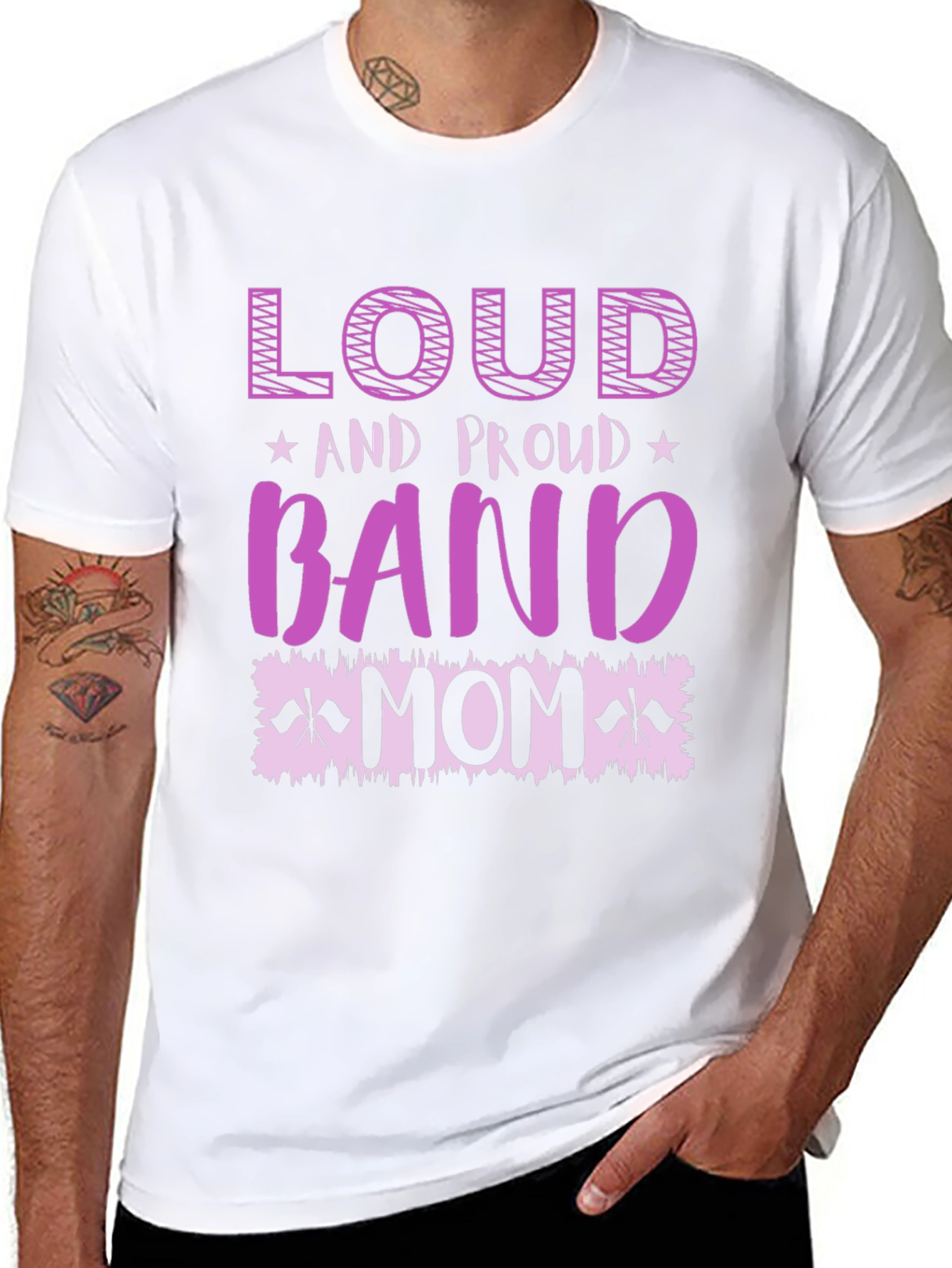 Loud & Proud Band Mom T-Shirt