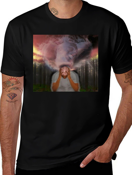 Mindscape T-Shirt - Unique Brain Imagery Tee