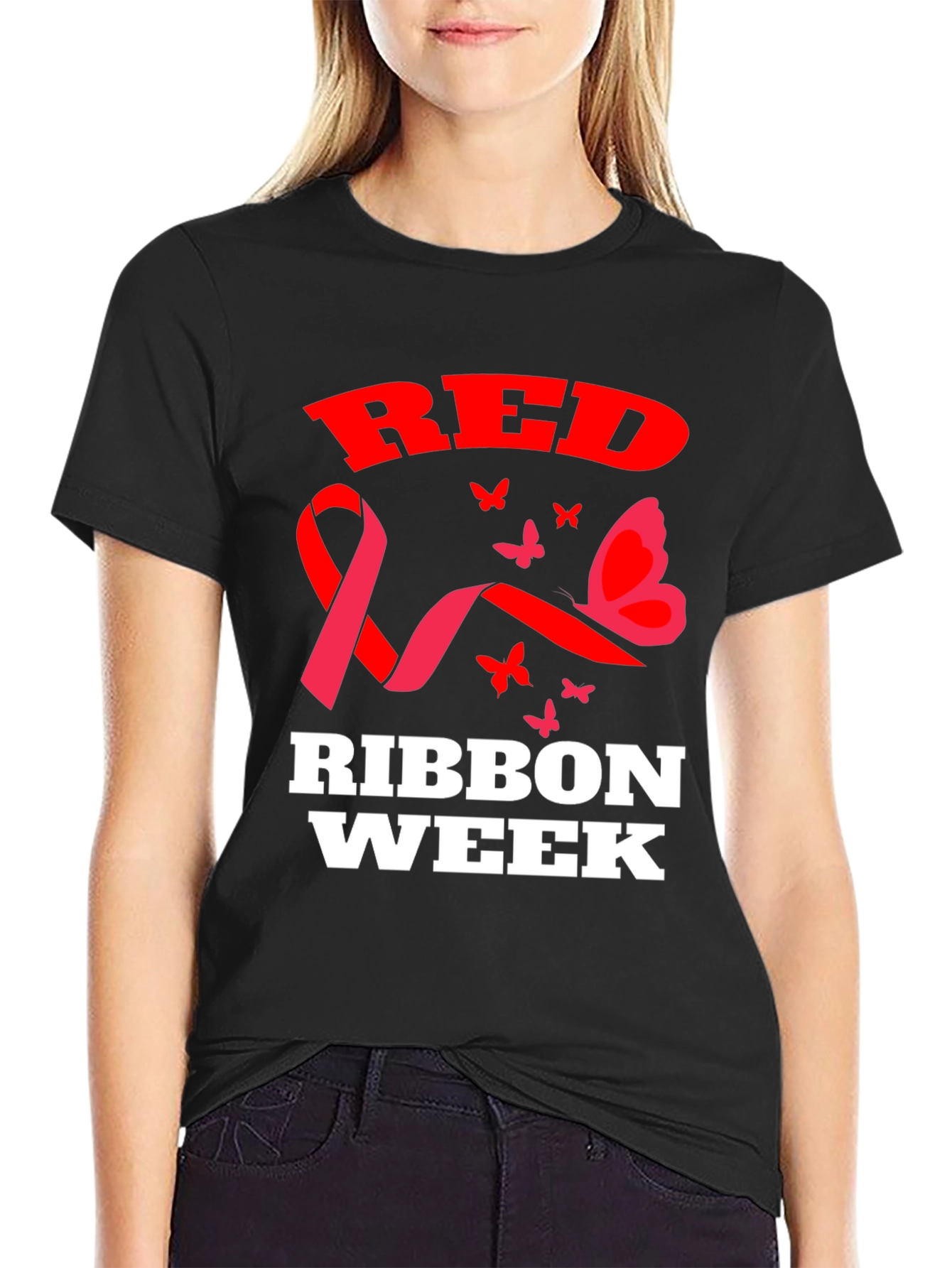 Red Ribbon Week T-Shirt