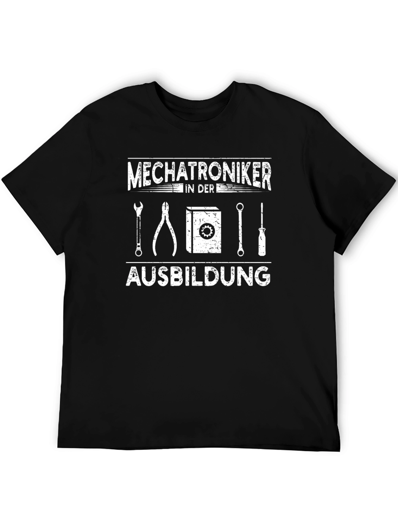 Mechatroniker Ausbildung Black T-Shirt