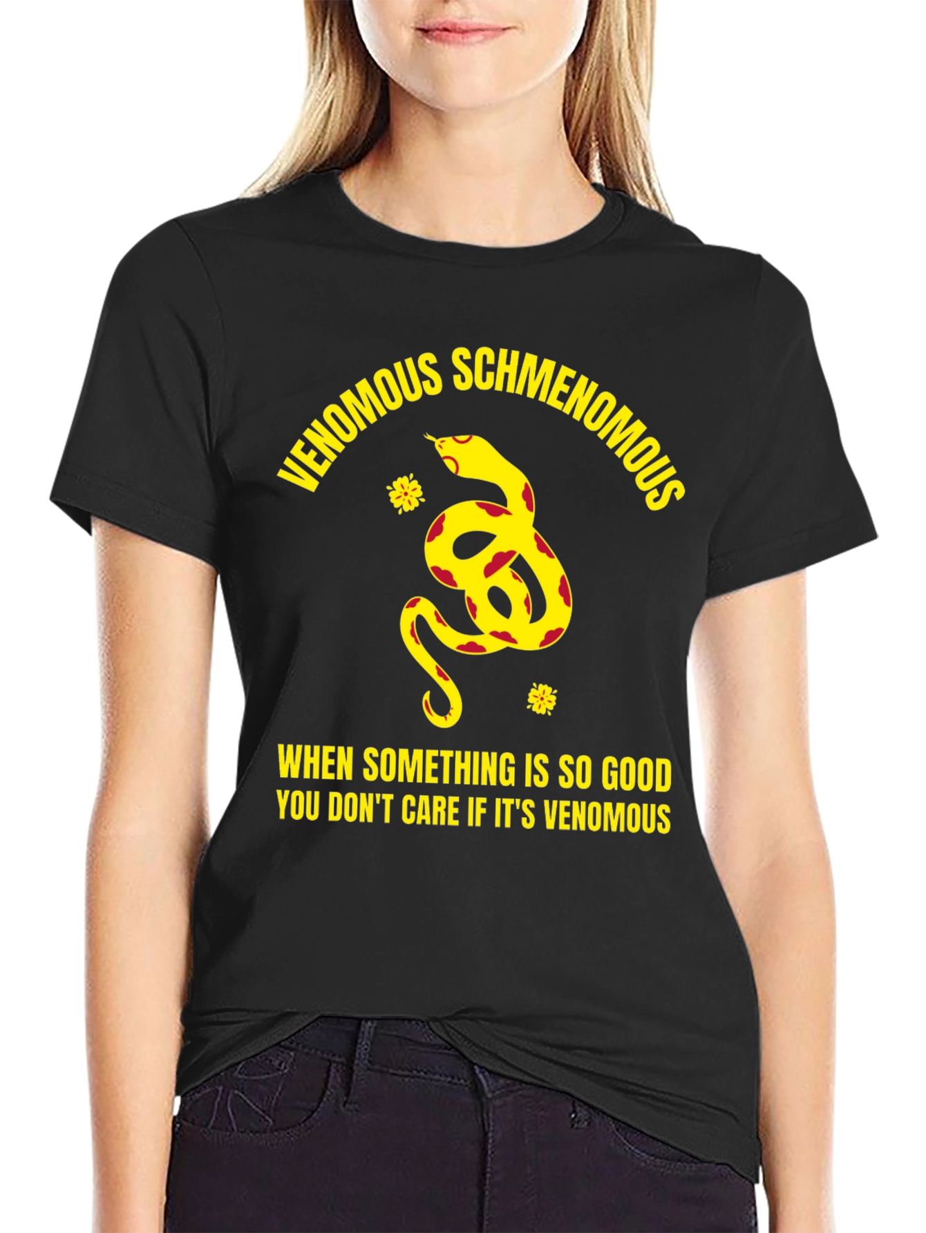 Venomous Schmenomous Graphic Tee