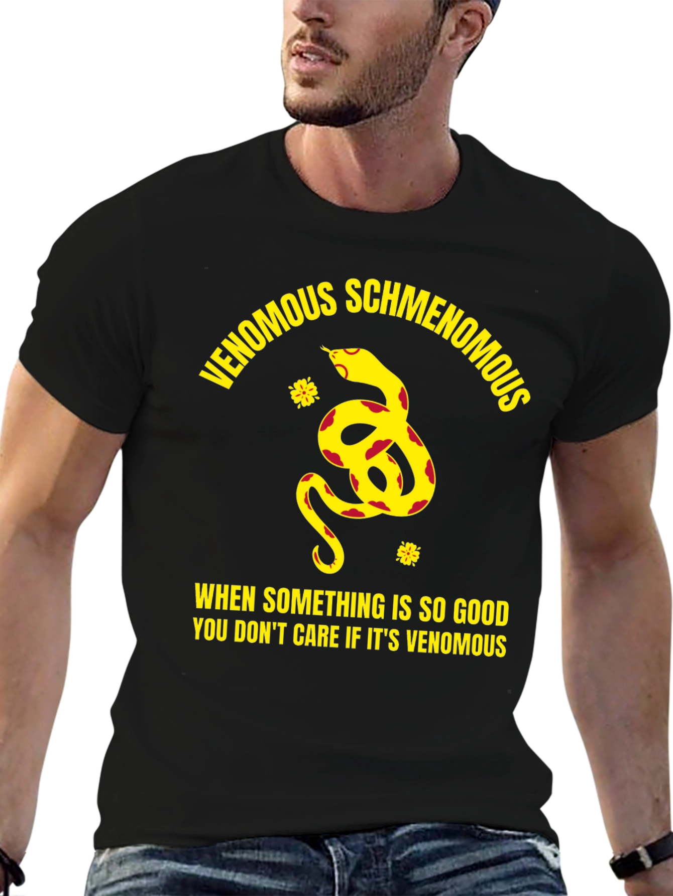 Venomous Schmenomous Graphic Tee