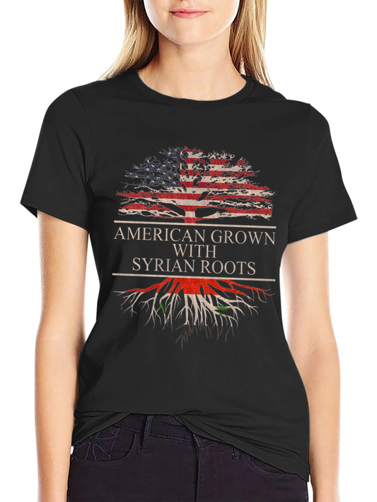 American Grown with Syrian Roots T-Shirt