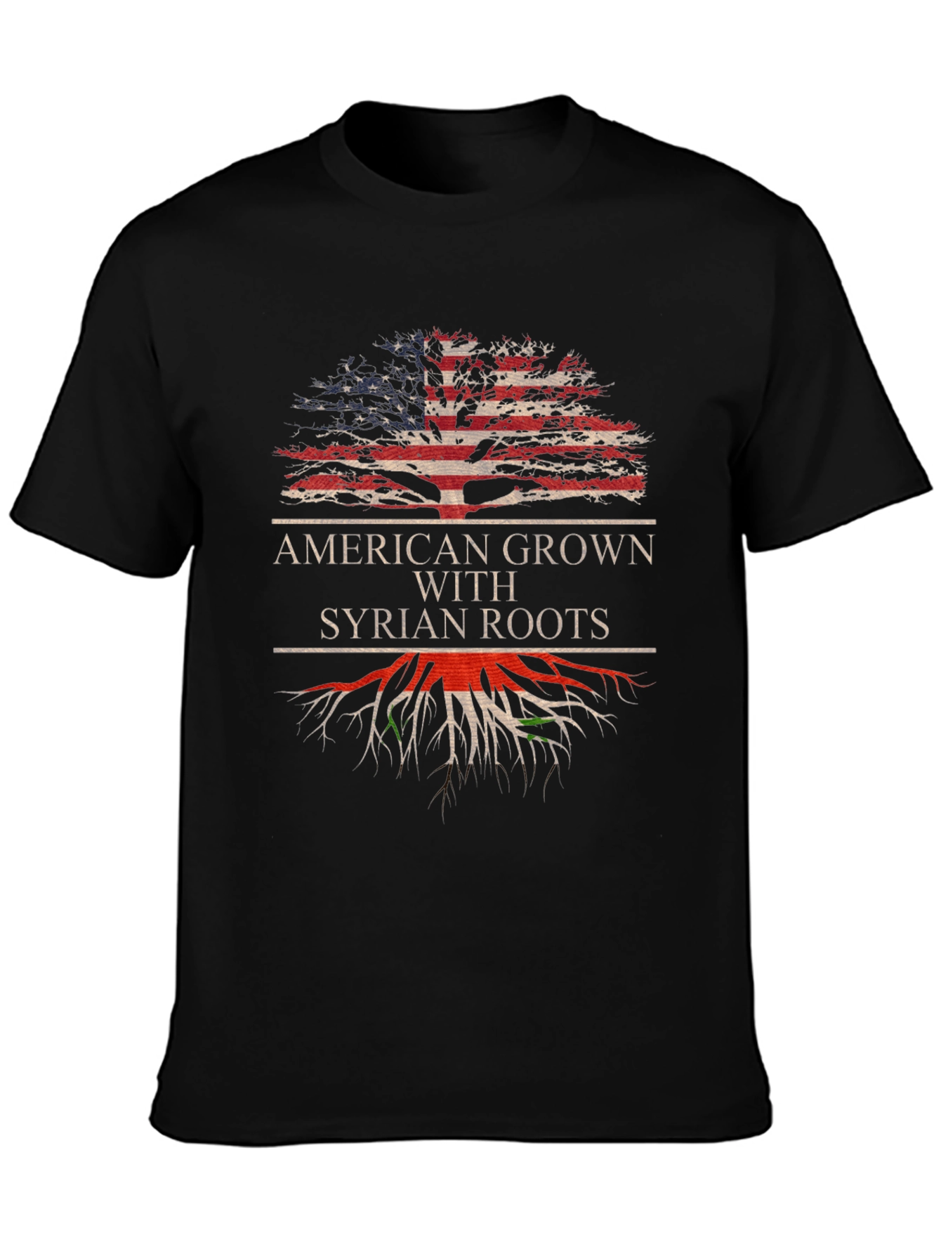 American Grown with Syrian Roots T-Shirt