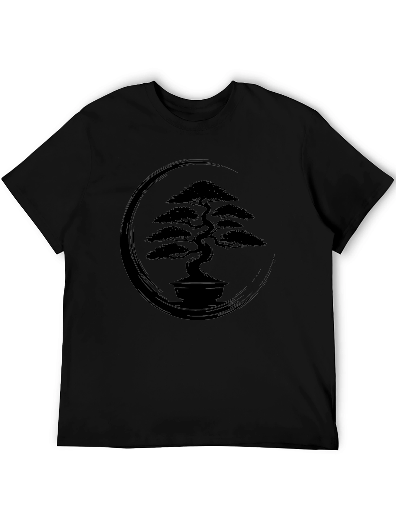 Bonsai Tree Graphic Tee - Zen Style