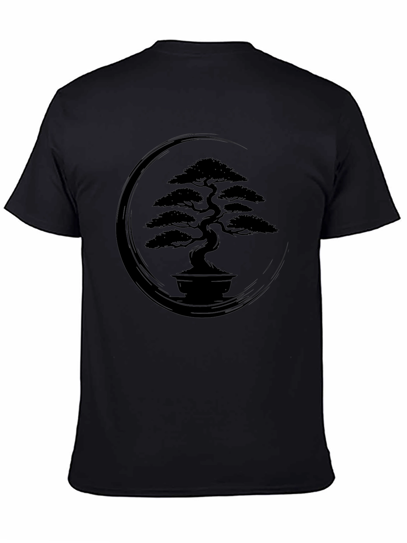 Bonsai Tree Graphic Tee - Zen Style