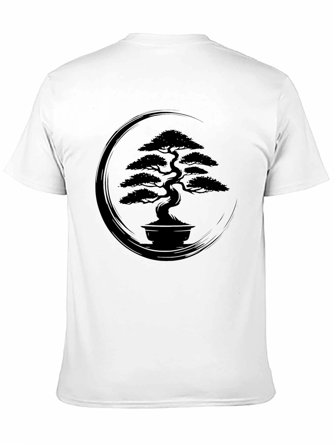 Bonsai Tree Graphic Tee - Zen Style