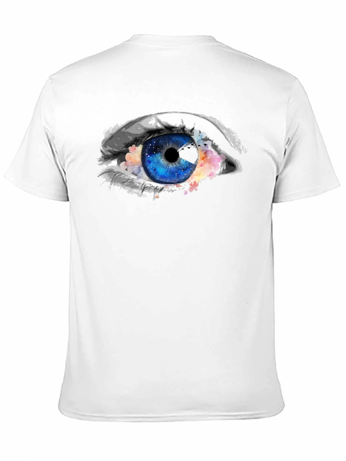 Eye Graphic Black T-Shirt - Unique Design