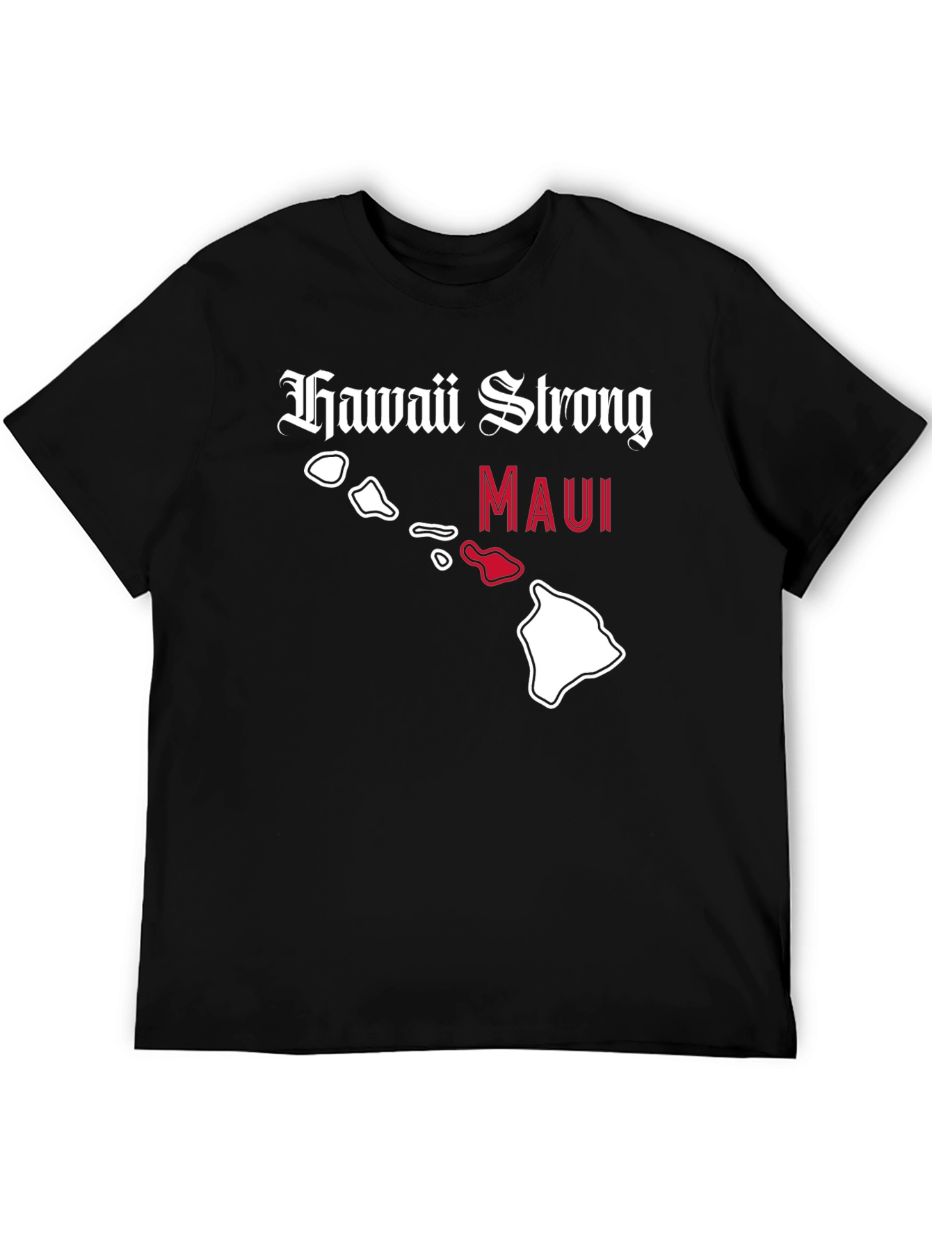 Hawaii Strong Maui T-Shirt - Show Your Support!