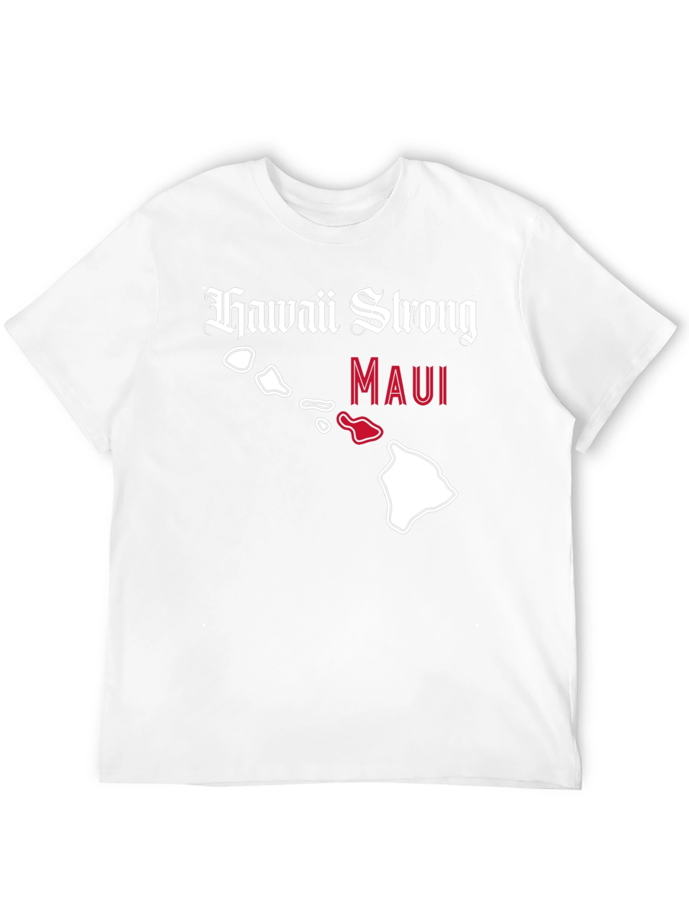 Hawaii Strong Maui T-Shirt - Show Your Support!