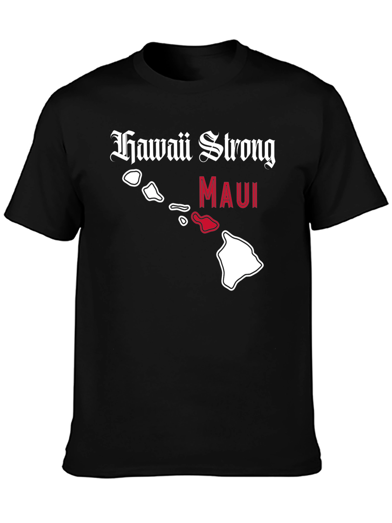 Hawaii Strong Maui T-Shirt - Show Your Support!