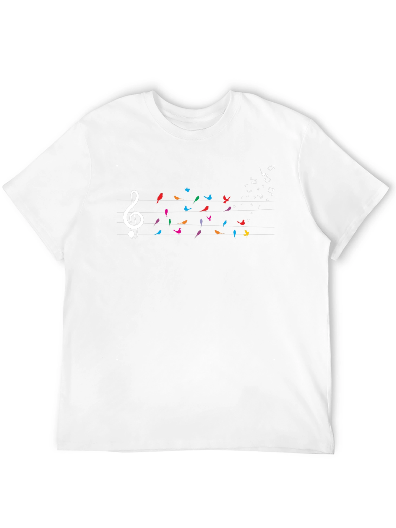 Musical Birds Graphic Tee