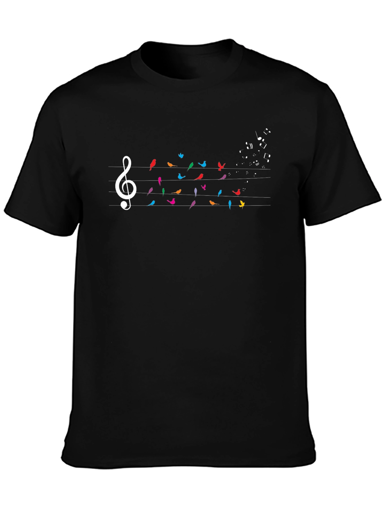Musical Birds Graphic Tee