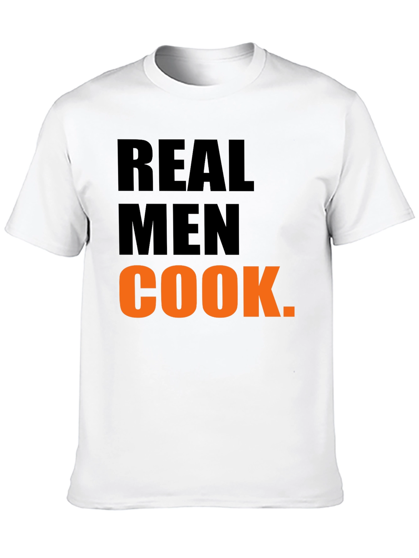 Real Men Cook Graphic T-Shirt