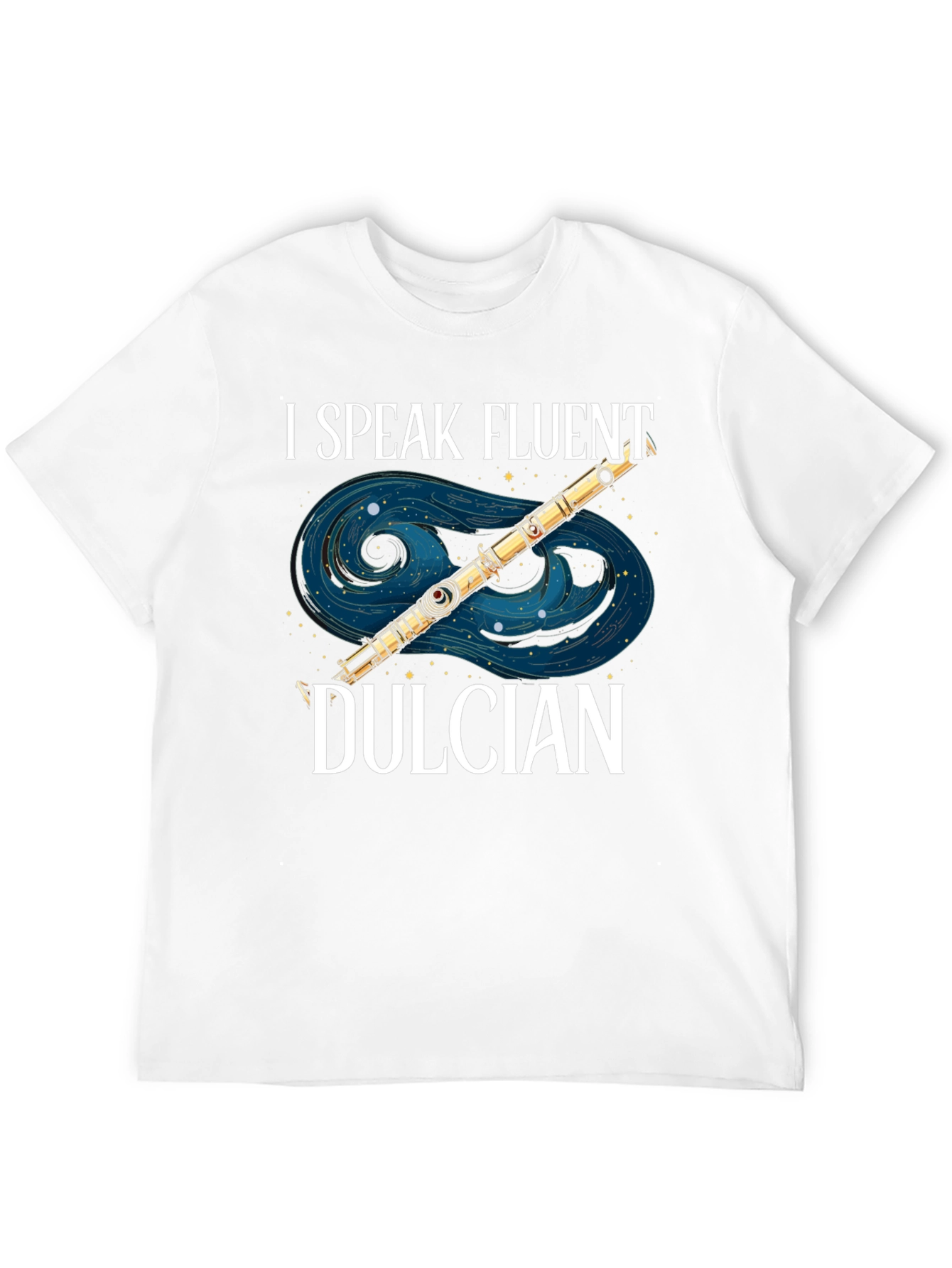 I Speak Fluent Dulcian T-Shirt Funny Musician Tee