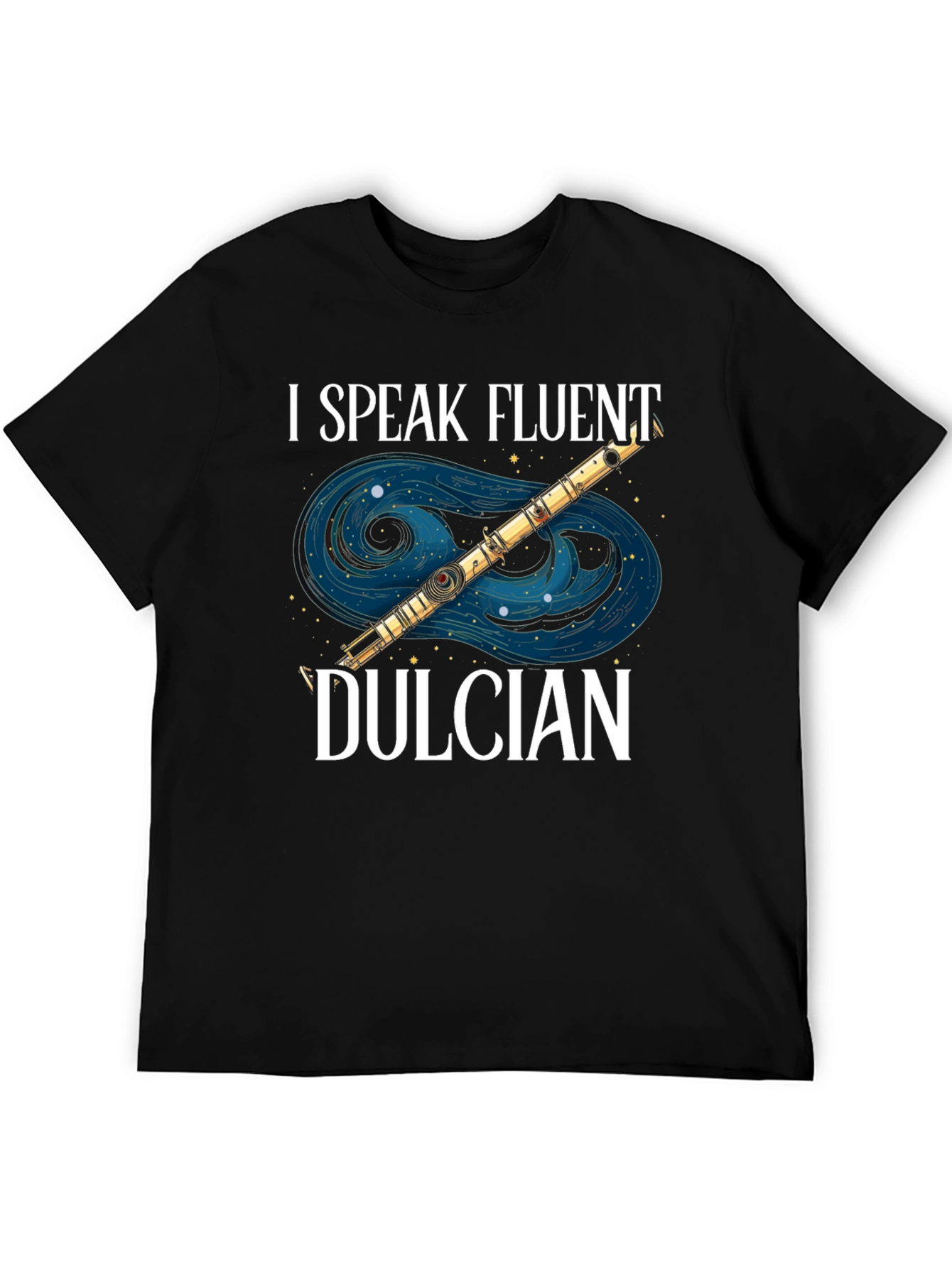 I Speak Fluent Dulcian T-Shirt Funny Musician Tee
