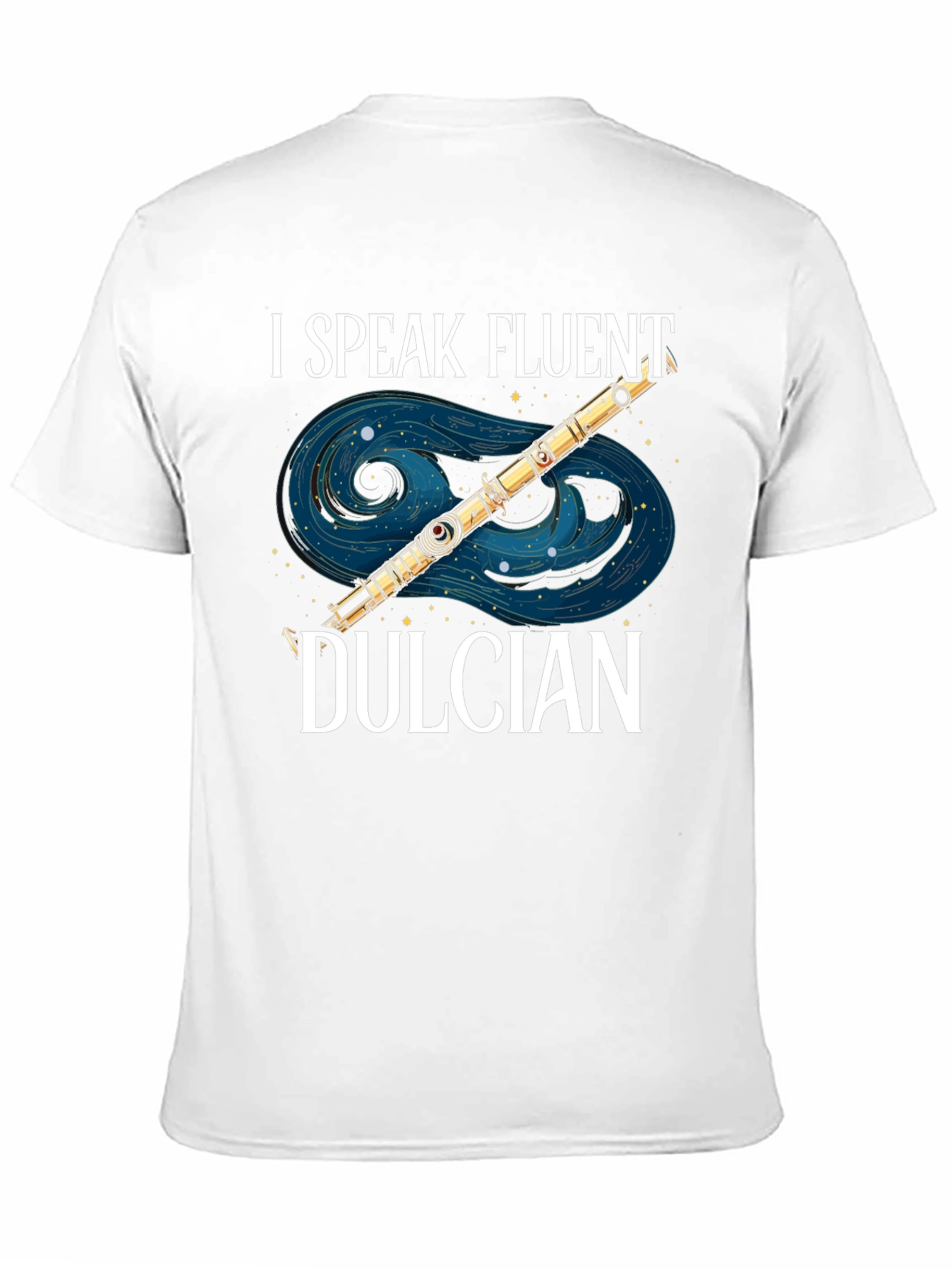 I Speak Fluent Dulcian T-Shirt Funny Musician Tee