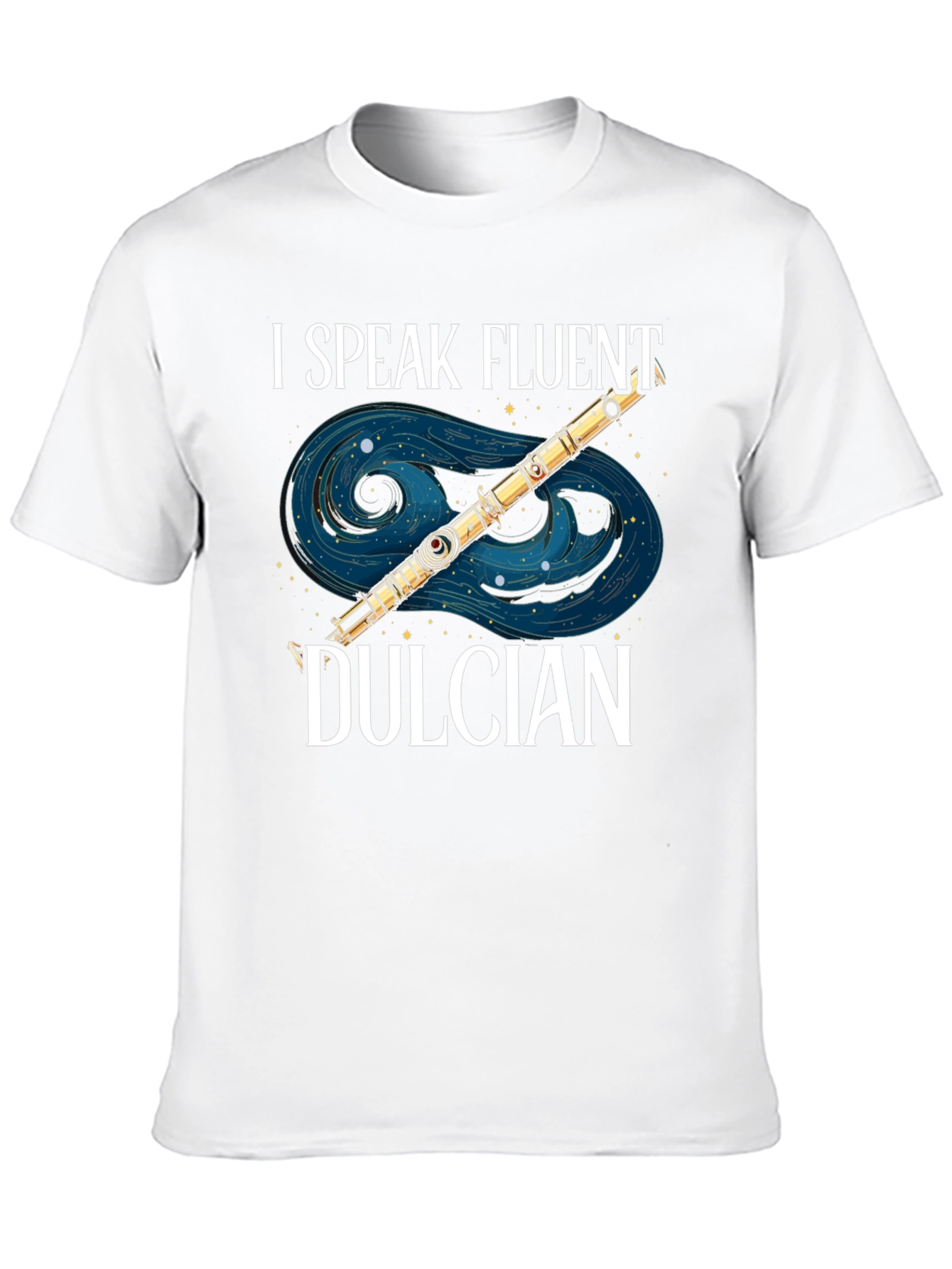 I Speak Fluent Dulcian T-Shirt Funny Musician Tee