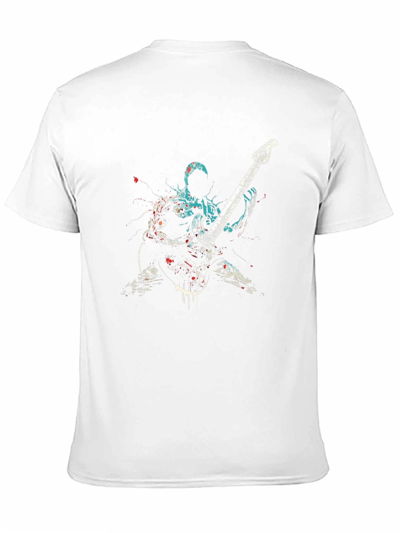 Guitarist Graphic Black T-Shirt