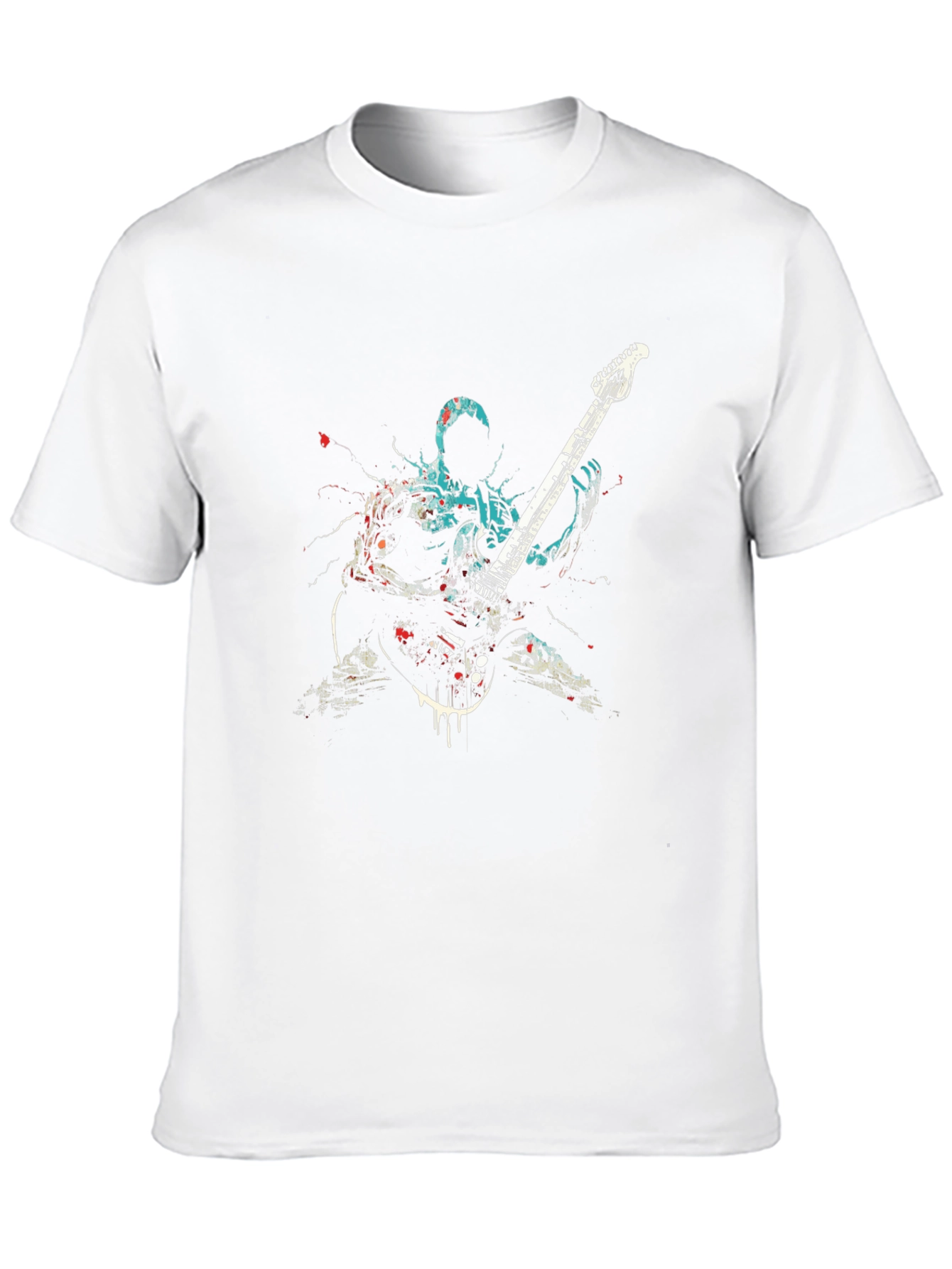 Guitarist Graphic Black T-Shirt