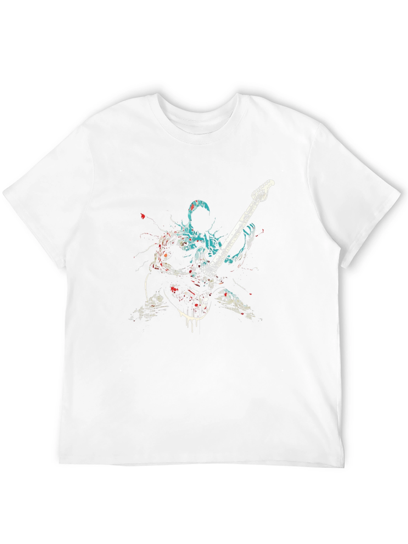 Guitarist Graphic Black T-Shirt