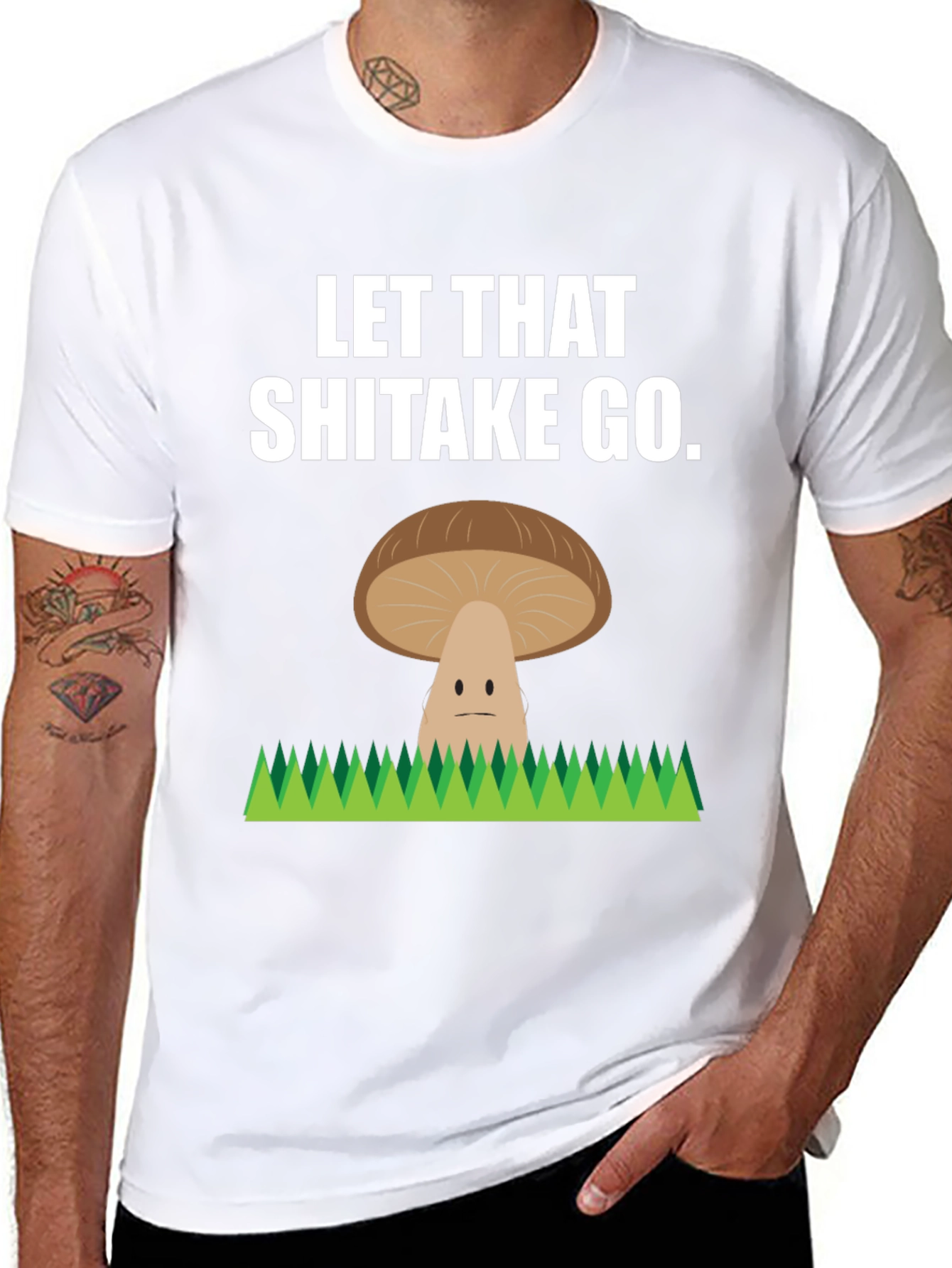 Let That Shiitake Go Funny T-Shirt