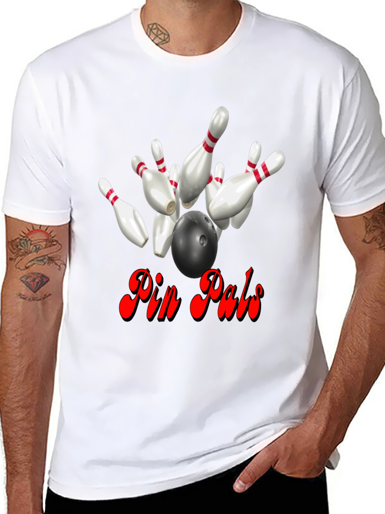 Pin Pals Bowling T-Shirt - Strike Style!