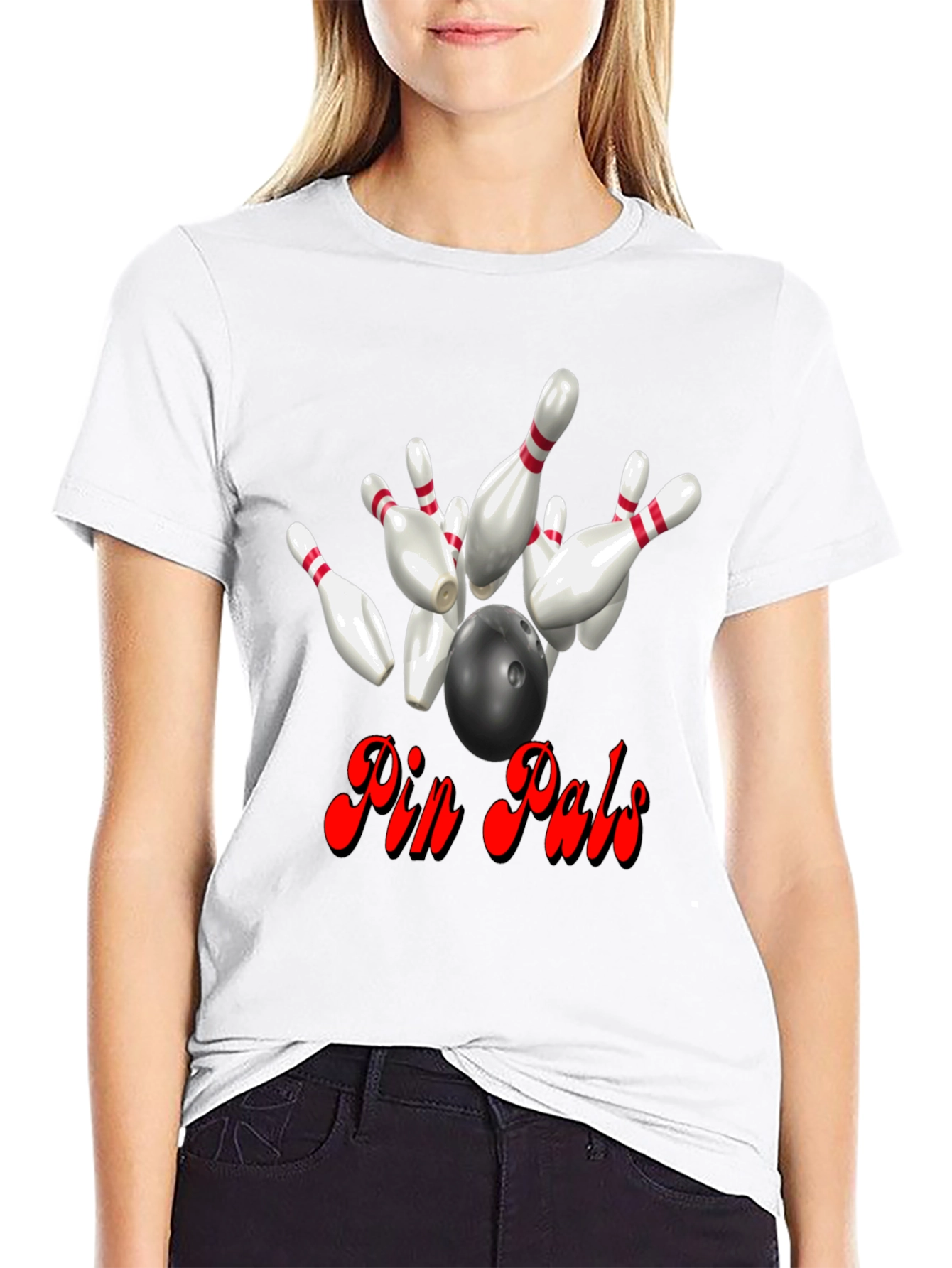 Pin Pals Bowling T-Shirt - Strike Style!