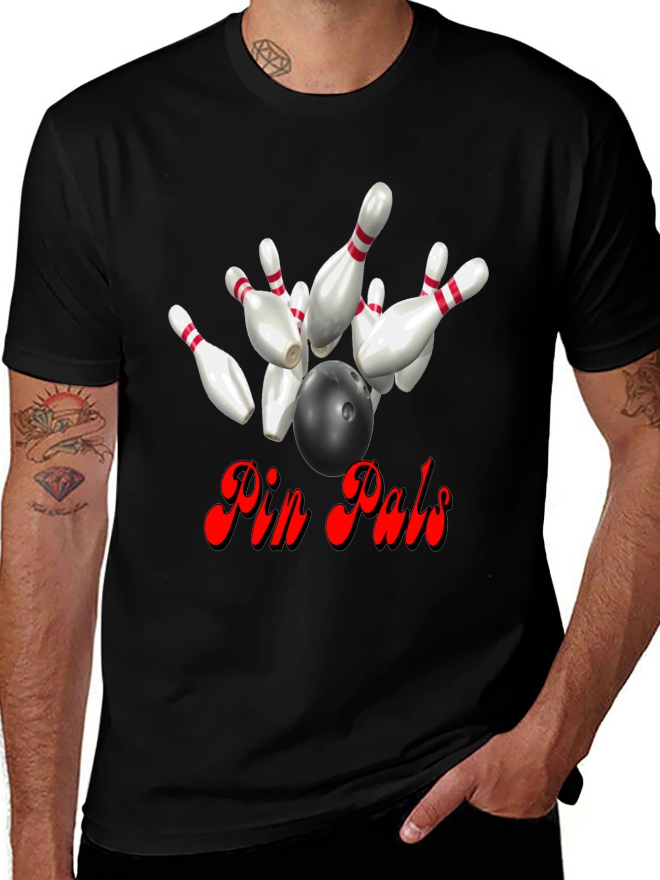 Pin Pals Bowling T-Shirt - Strike Style!