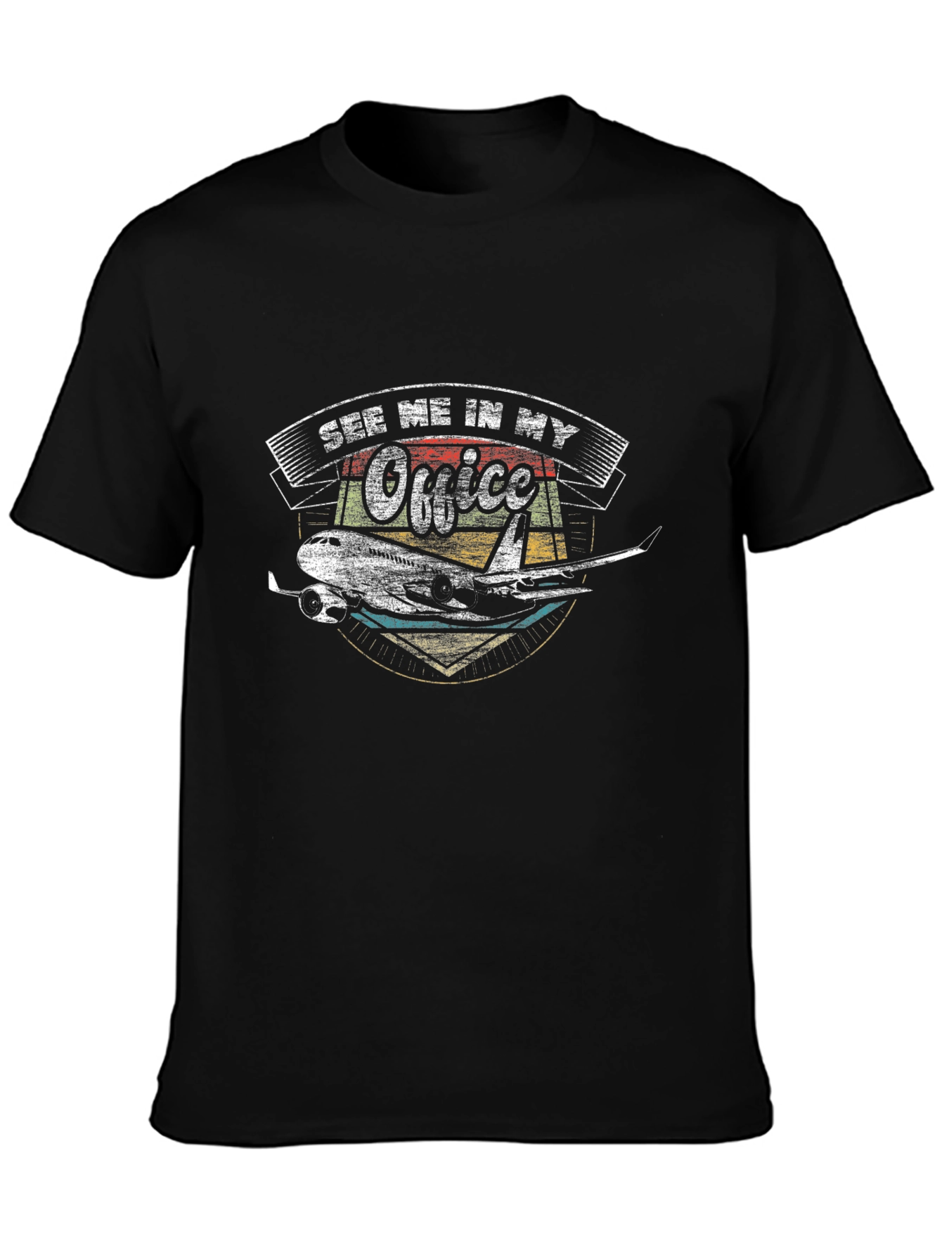 See Me In My Office Airplane Pilot T-Shirt