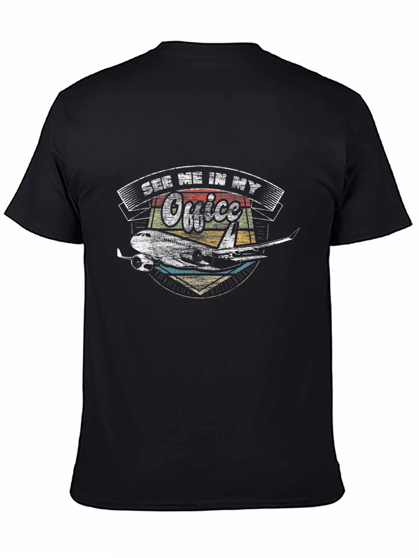 See Me In My Office Airplane Pilot T-Shirt