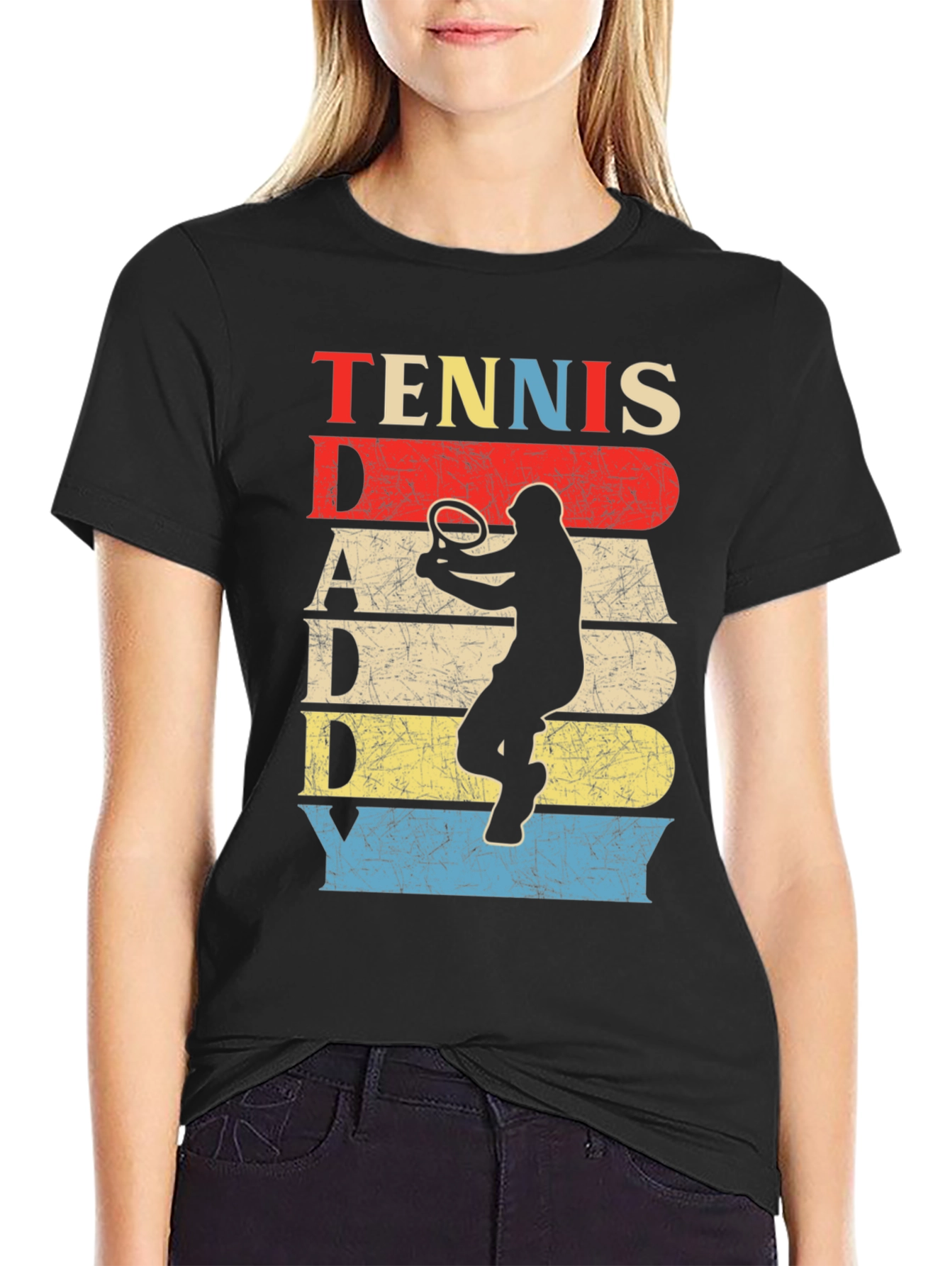 Tennis Dad Retro T-Shirt - Perfect Fathers Day Gift