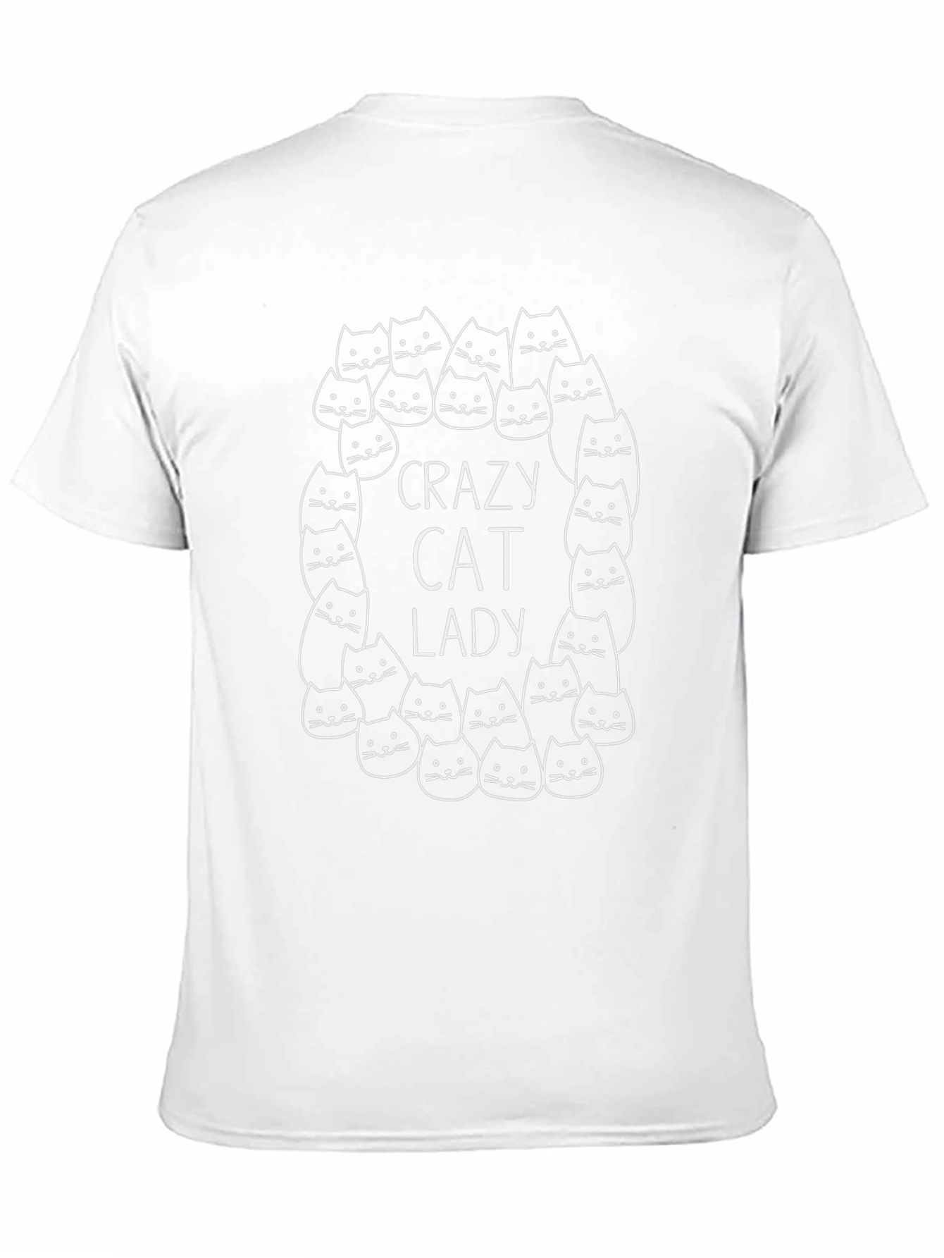 Crazy Cat Lady T-Shirt - Cute Cat Graphic Tee