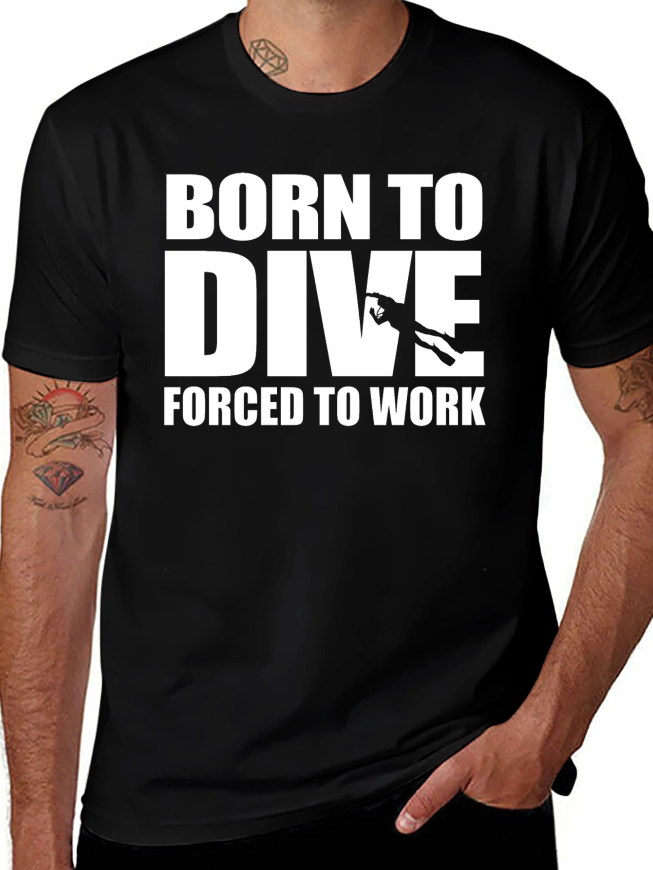 Born to Dive T-Shirt - Scuba Diving Apparel
