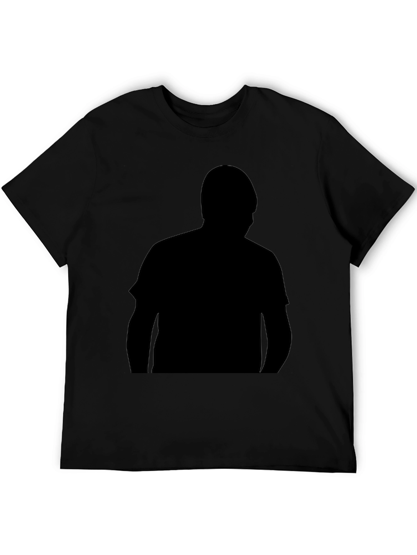 Silhouette Graphic Tee - Mens Black T-Shirt