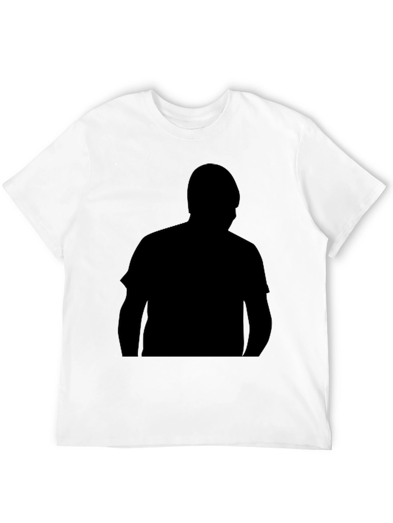 Silhouette Graphic Tee - Mens Black T-Shirt
