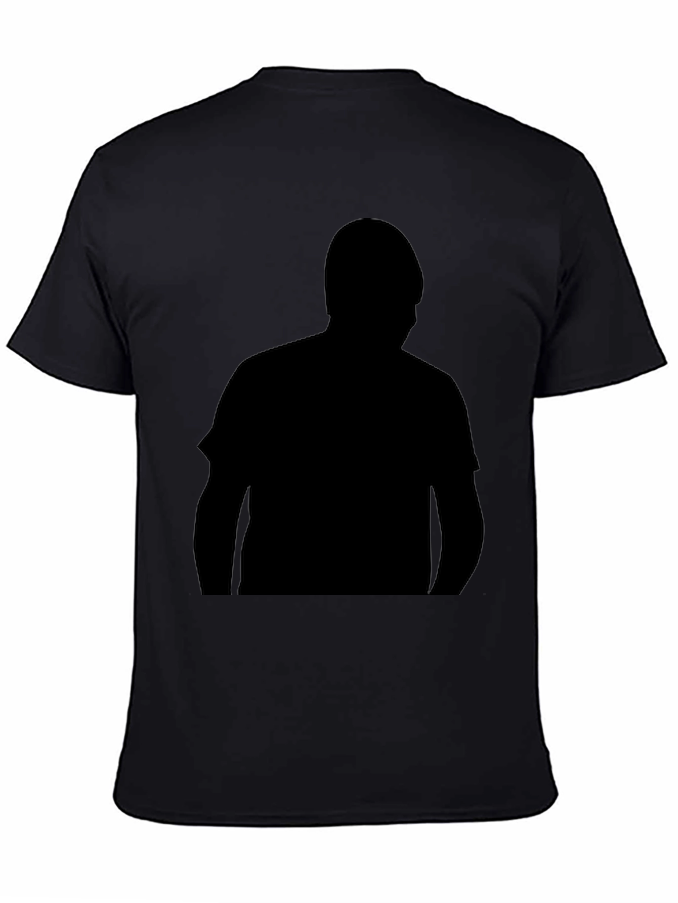 Silhouette Graphic Tee - Mens Black T-Shirt