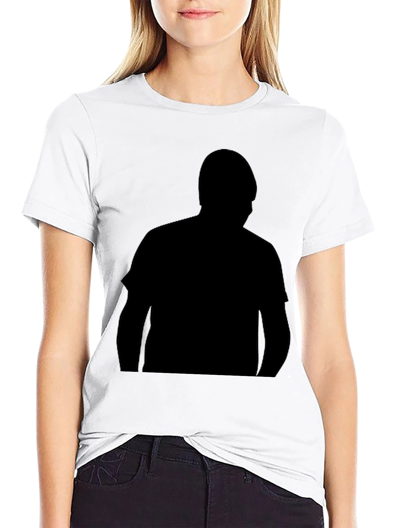 Silhouette Graphic Tee - Mens Black T-Shirt