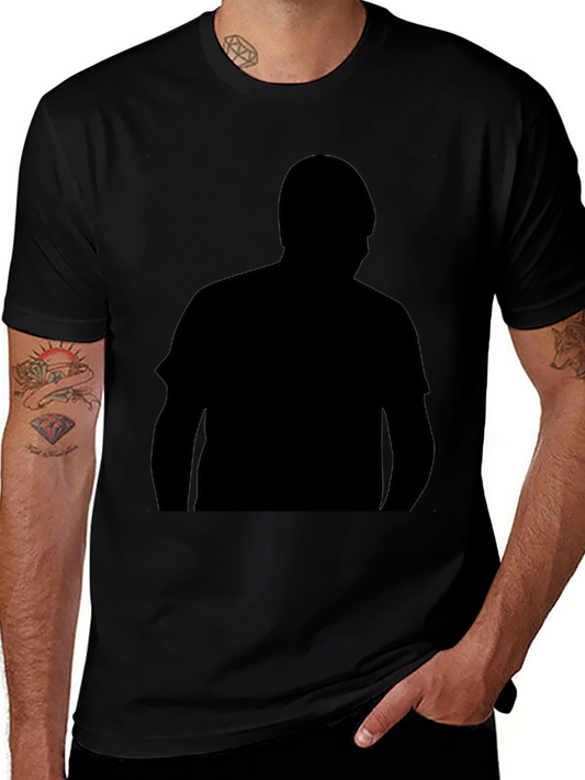 Silhouette Graphic Tee - Mens Black T-Shirt