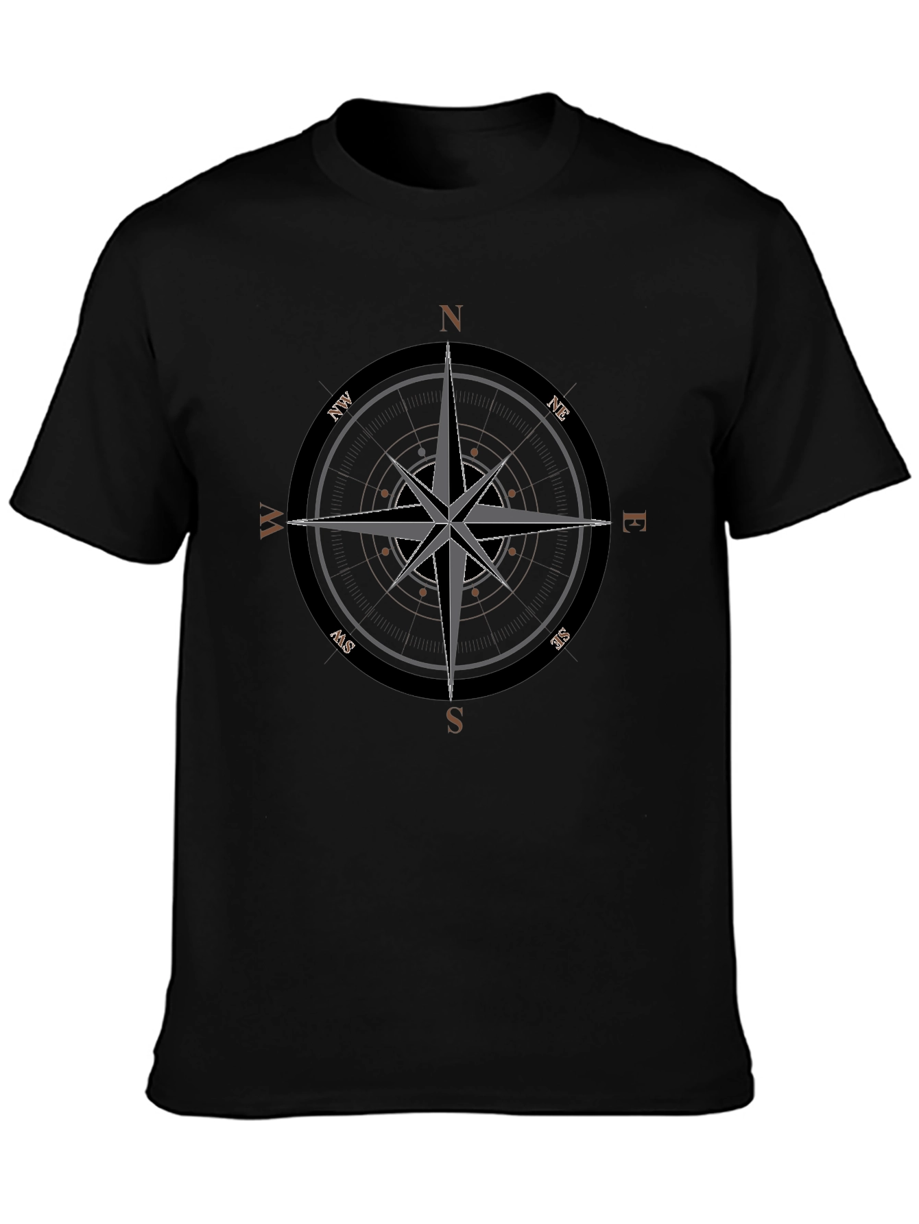 Compass Rose Graphic T-Shirt